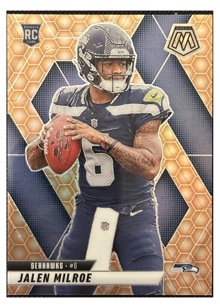 2025 Panini Mosaic Base Set Jalen Milroe #322 card
