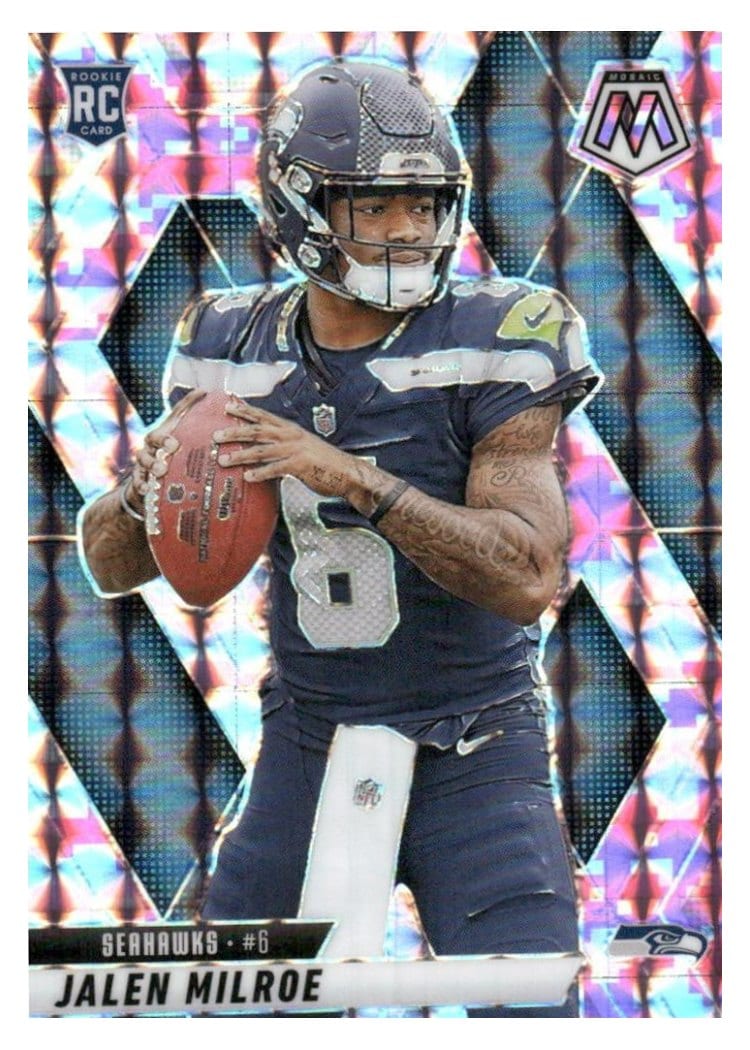 2025 Panini Mosaic Base Set Jalen Milroe #322 card