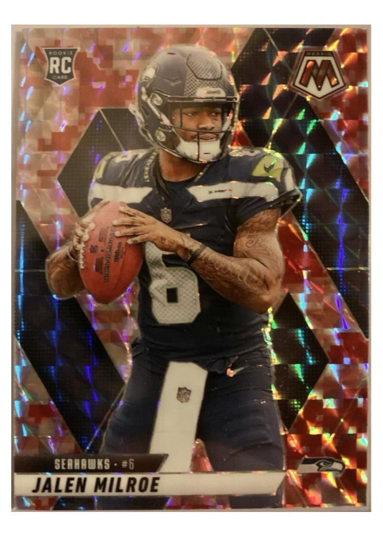 2025 Panini Mosaic Base Set Jalen Milroe #322 card
