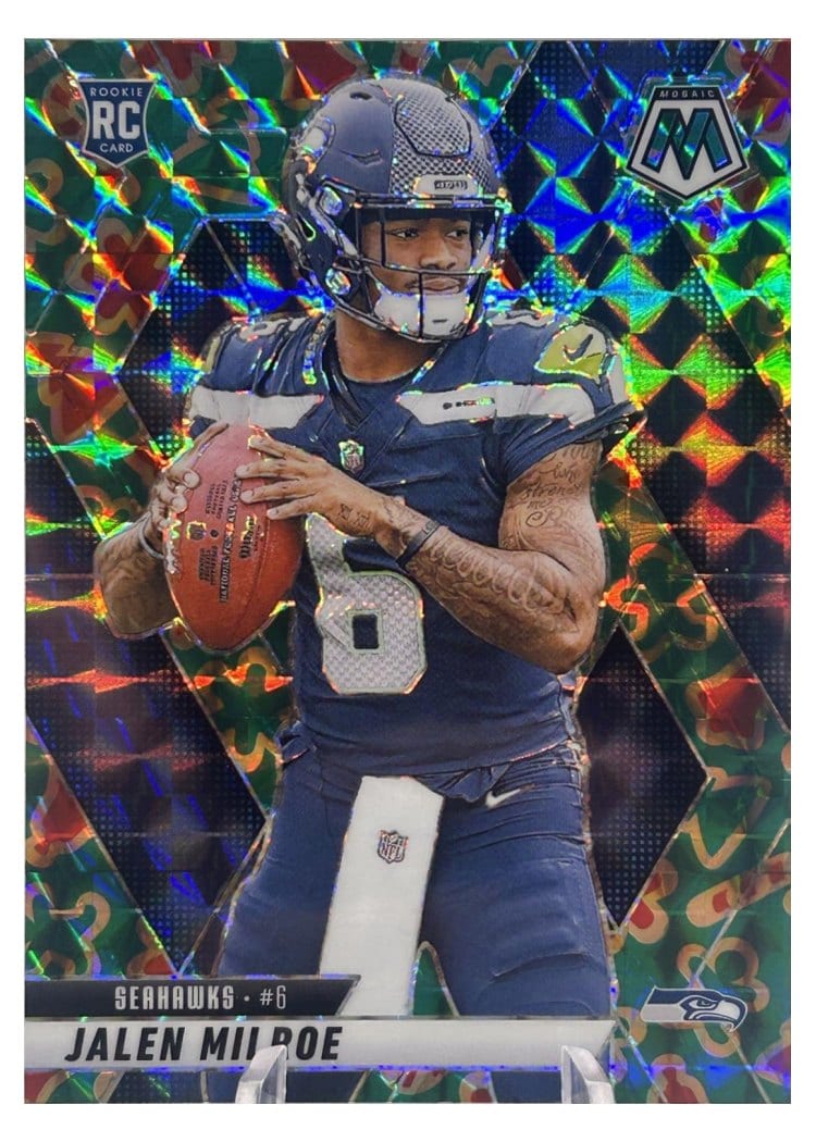 2025 Panini Mosaic Base Set Jalen Milroe #322 card