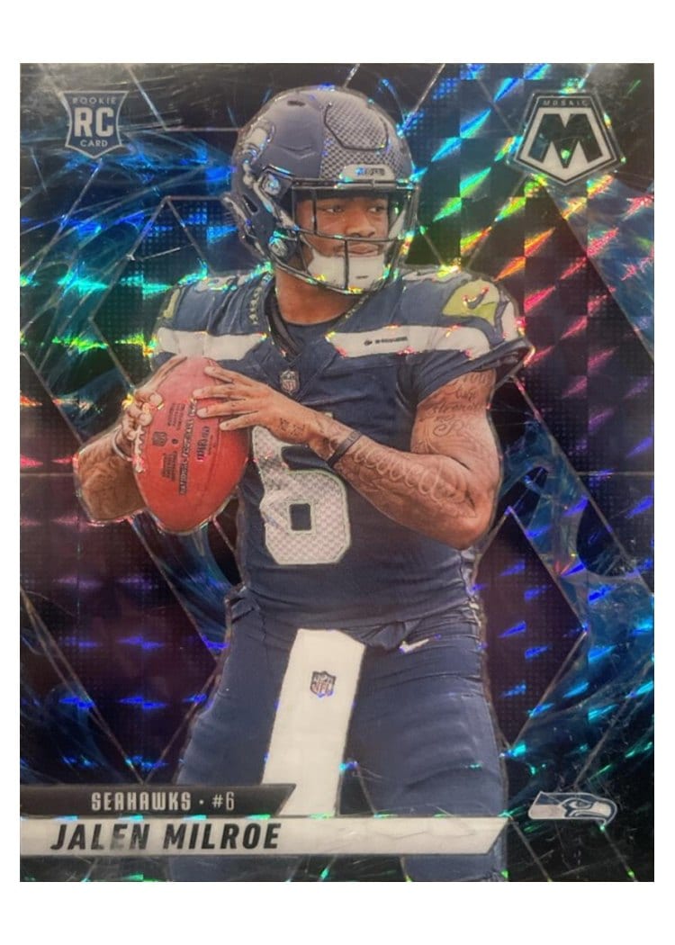 2025 Panini Mosaic Base Set Jalen Milroe #322 card