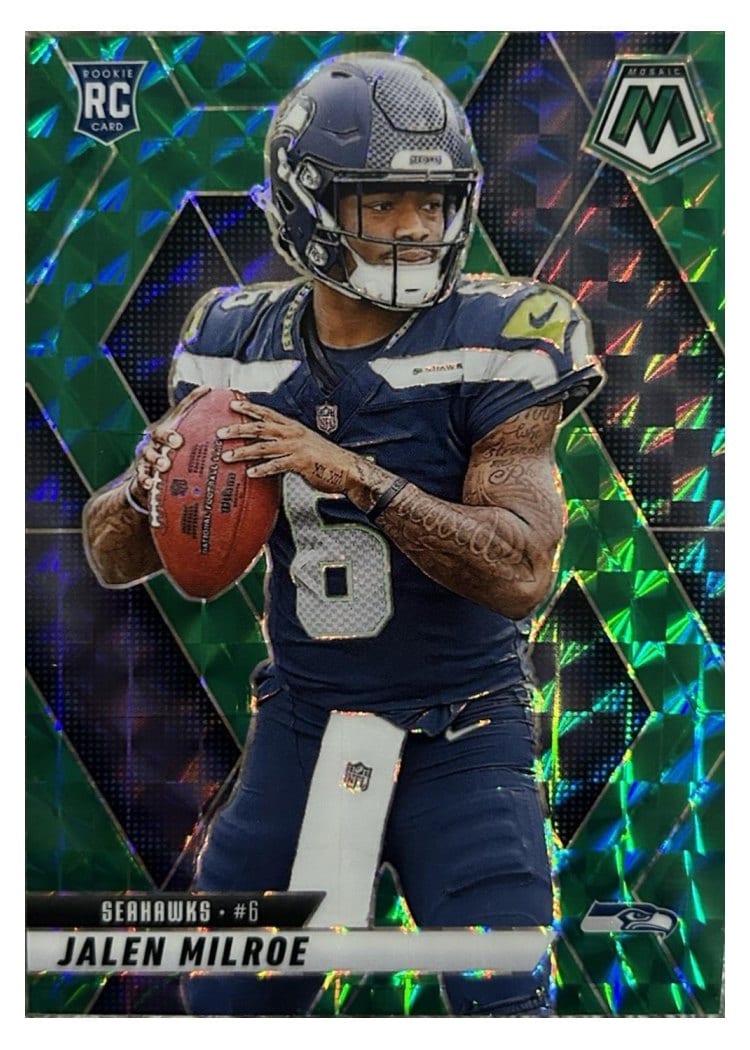 2025 Panini Mosaic Base Set Jalen Milroe #322 card