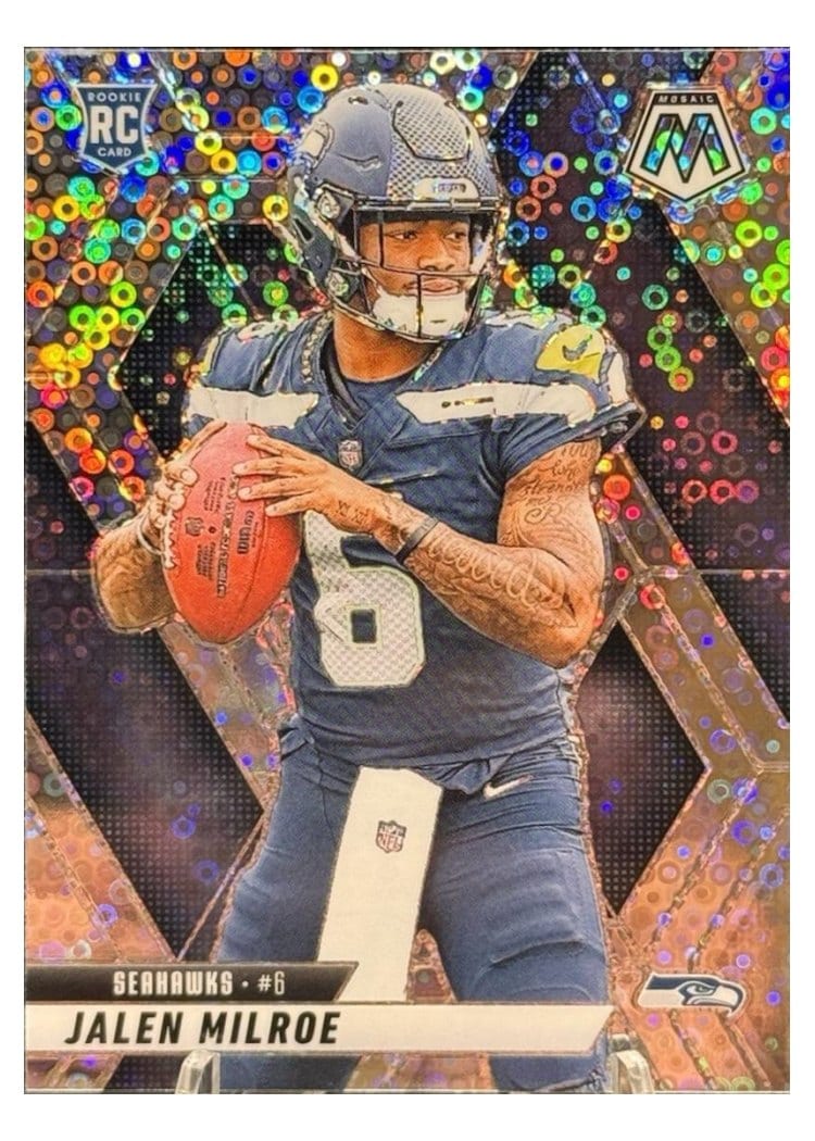 2025 Panini Mosaic Base Set Jalen Milroe #322 card