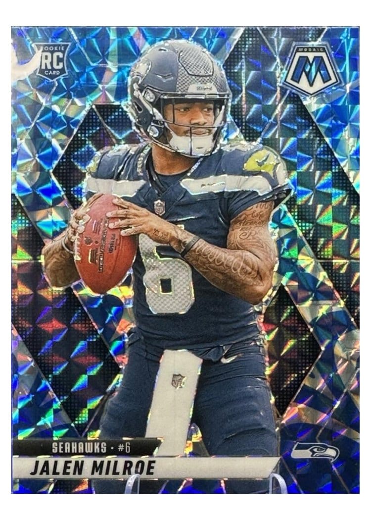 2025 Panini Mosaic Base Set Jalen Milroe #322 card