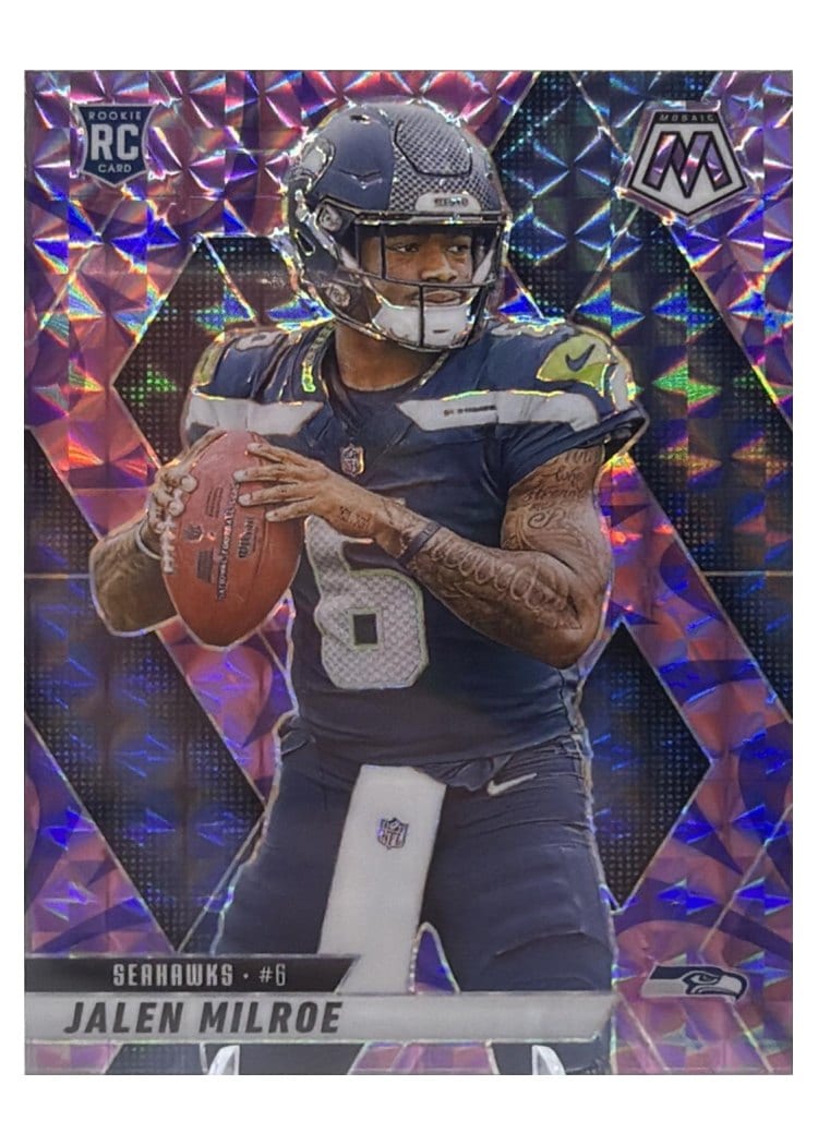 2025 Panini Mosaic Base Set Jalen Milroe #322 card