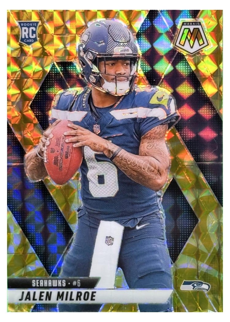2025 Panini Mosaic Base Set Jalen Milroe #322 card