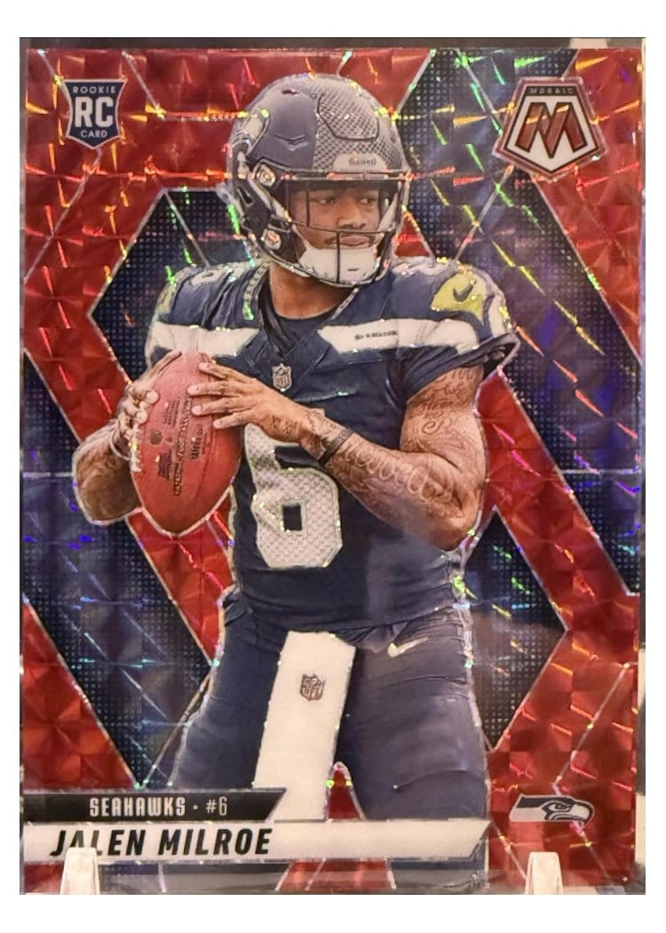 2025 Panini Mosaic Base Set Jalen Milroe #322 card