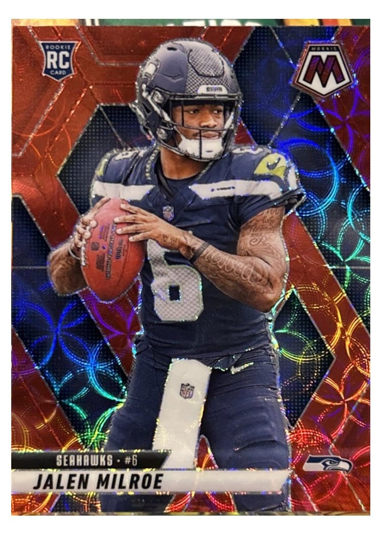 2025 Panini Mosaic Base Set Jalen Milroe #322 card