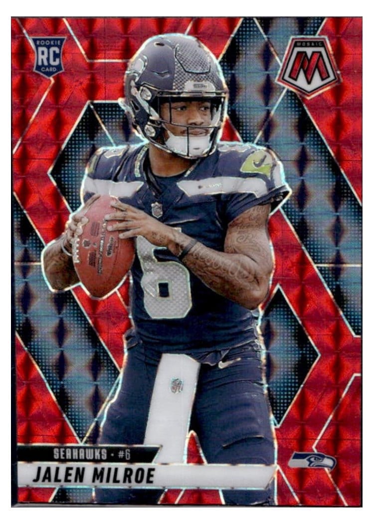 2025 Panini Mosaic Base Set Jalen Milroe #322 card
