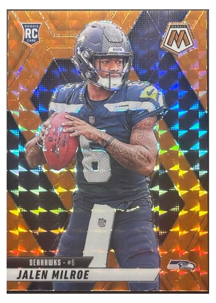 2025 Panini Mosaic Base Set Jalen Milroe #322 card