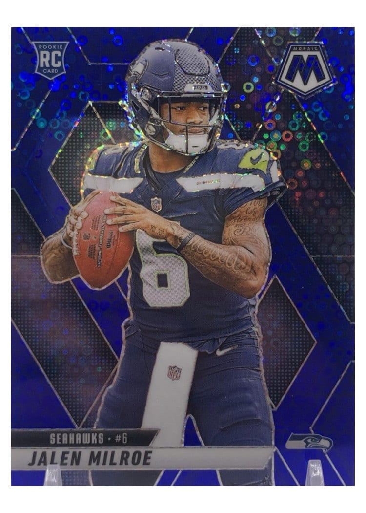 2025 Panini Mosaic Base Set Jalen Milroe #322 card