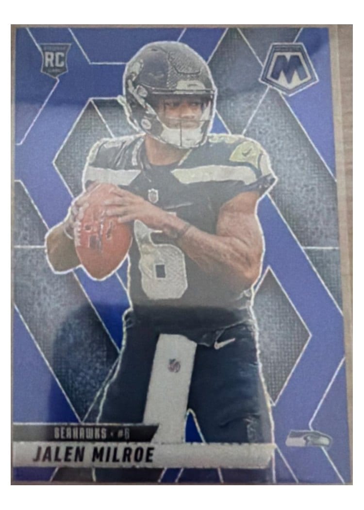 2025 Panini Mosaic Base Set Jalen Milroe #322 card