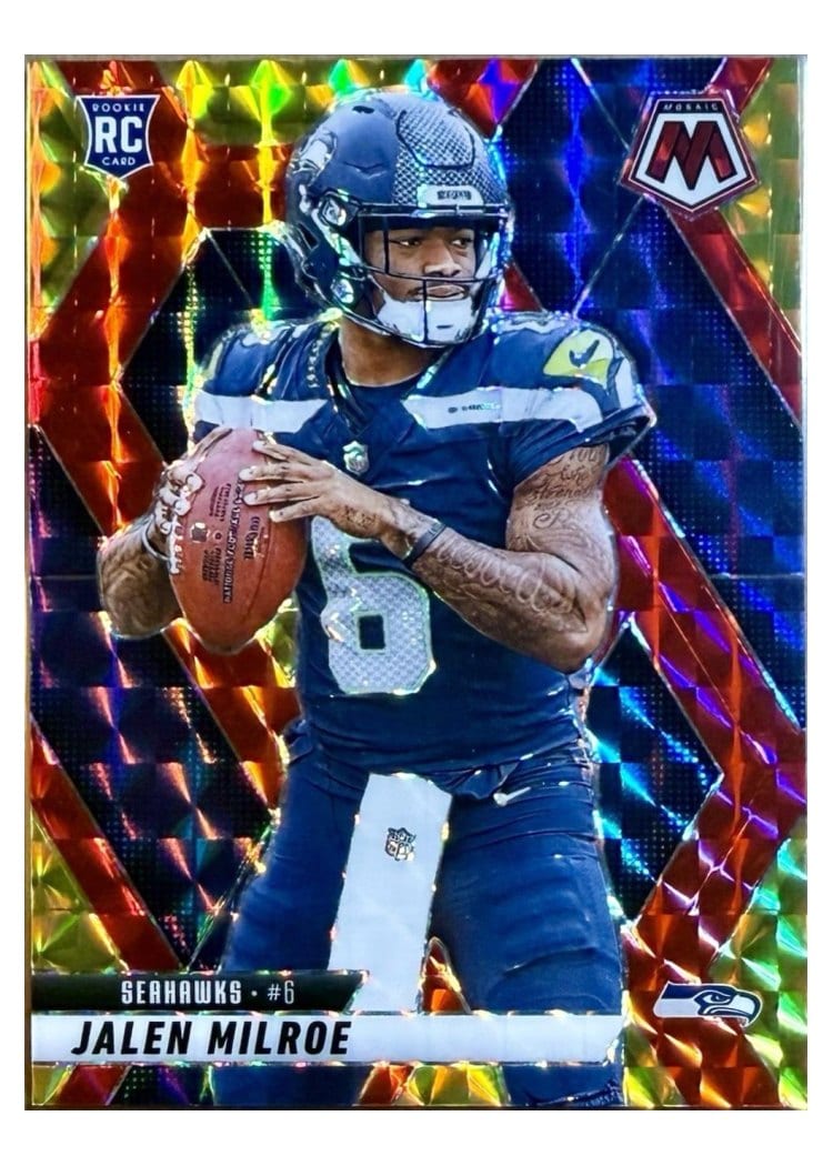 2025 Panini Mosaic Base Set Jalen Milroe #322 card