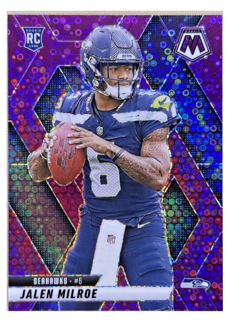 2025 Panini Mosaic Base Set Jalen Milroe #322 card