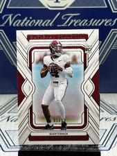 2025 Panini National Treasures Collegiate Base Set Jalen Milroe #7 card