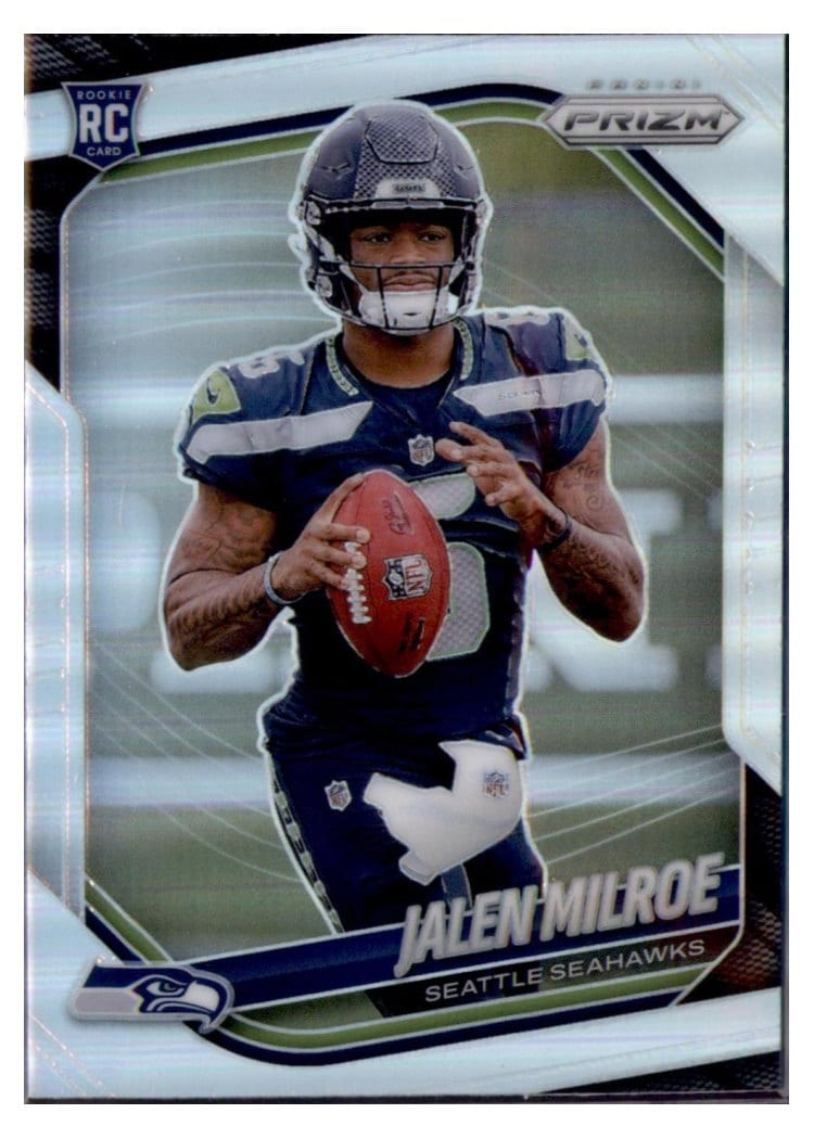 2025 Panini Prizm Base Set Jalen Milroe #317 card