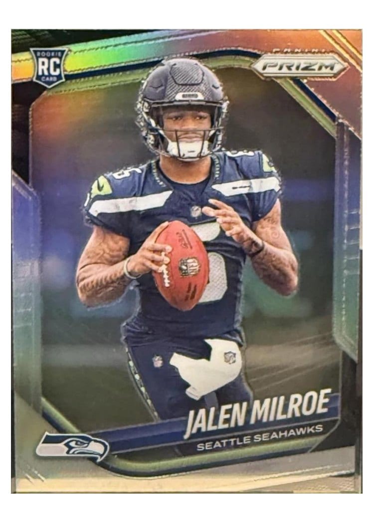 2025 Panini Prizm Base Set Jalen Milroe #317 card