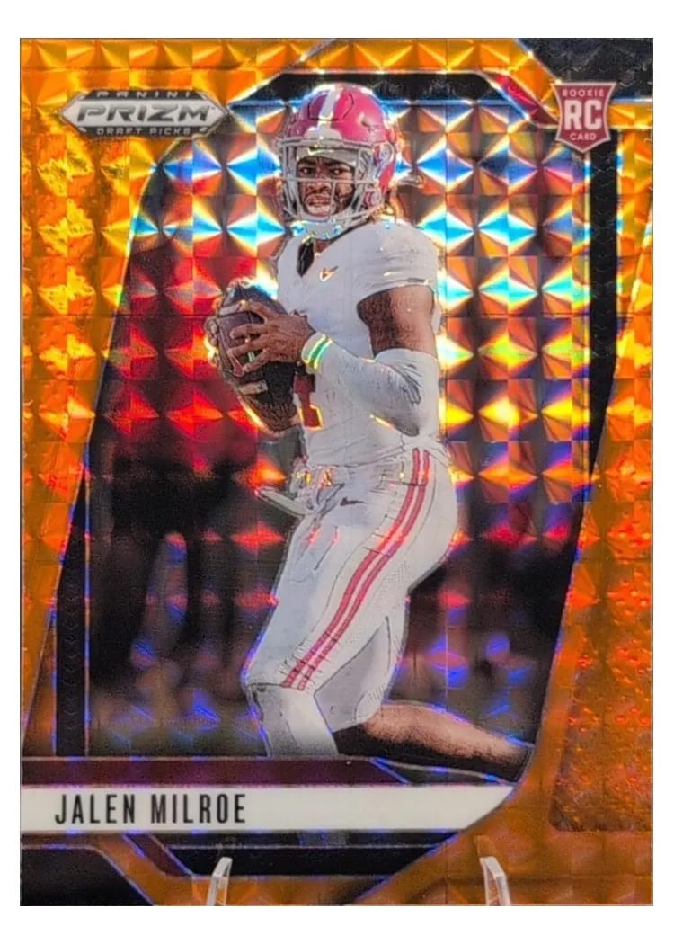 2025 Panini Prizm Draft Picks Base Set Jalen Milroe #5 card