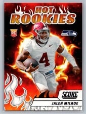 2025 Score Hot Rookies Jalen Milroe #9