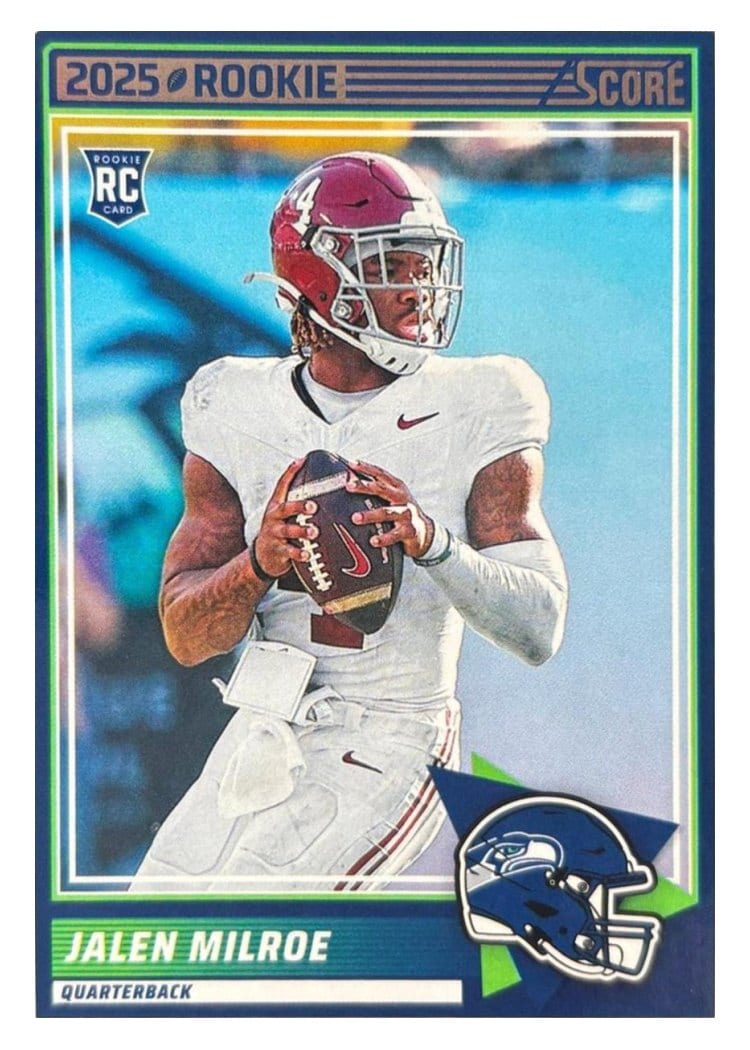 2025 Score Rookies Jalen Milroe #29 card