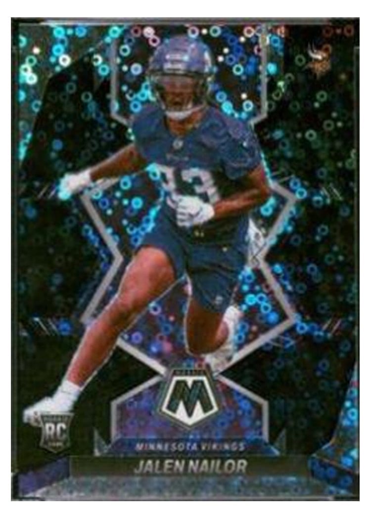 2022 Panini Mosaic Base Set Jalen Nailor No Huddle Silver #347 card
