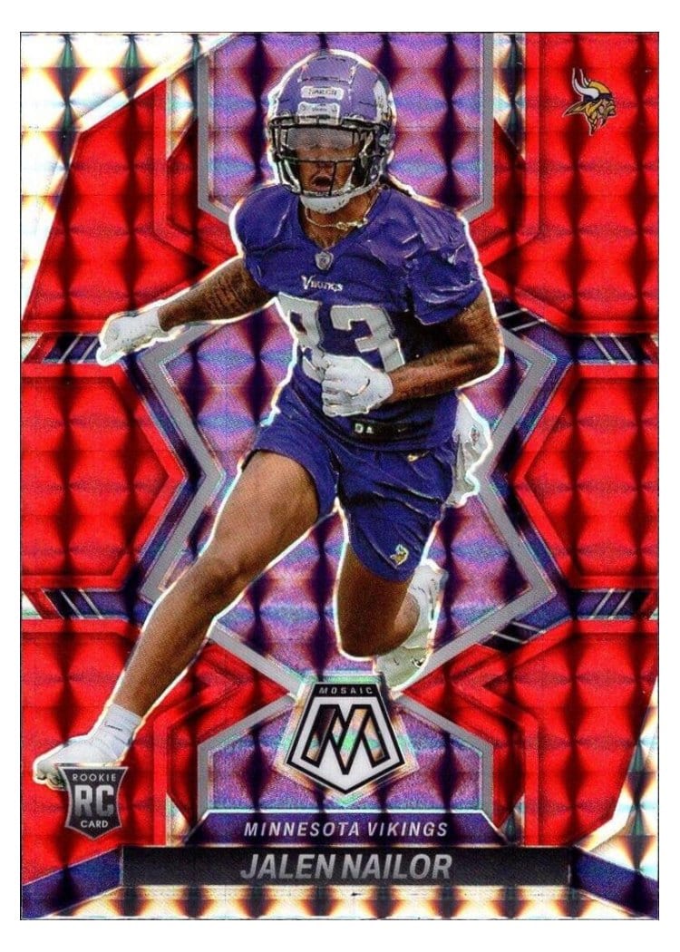 2022 Panini Mosaic Base Set Jalen Nailor #347 card