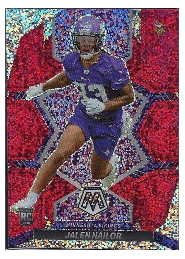 2022 Panini Mosaic Base Set Jalen Nailor #347 card