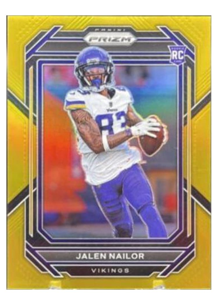 2022 Panini Prizm Base Set Jalen Nailor Gold #358 card