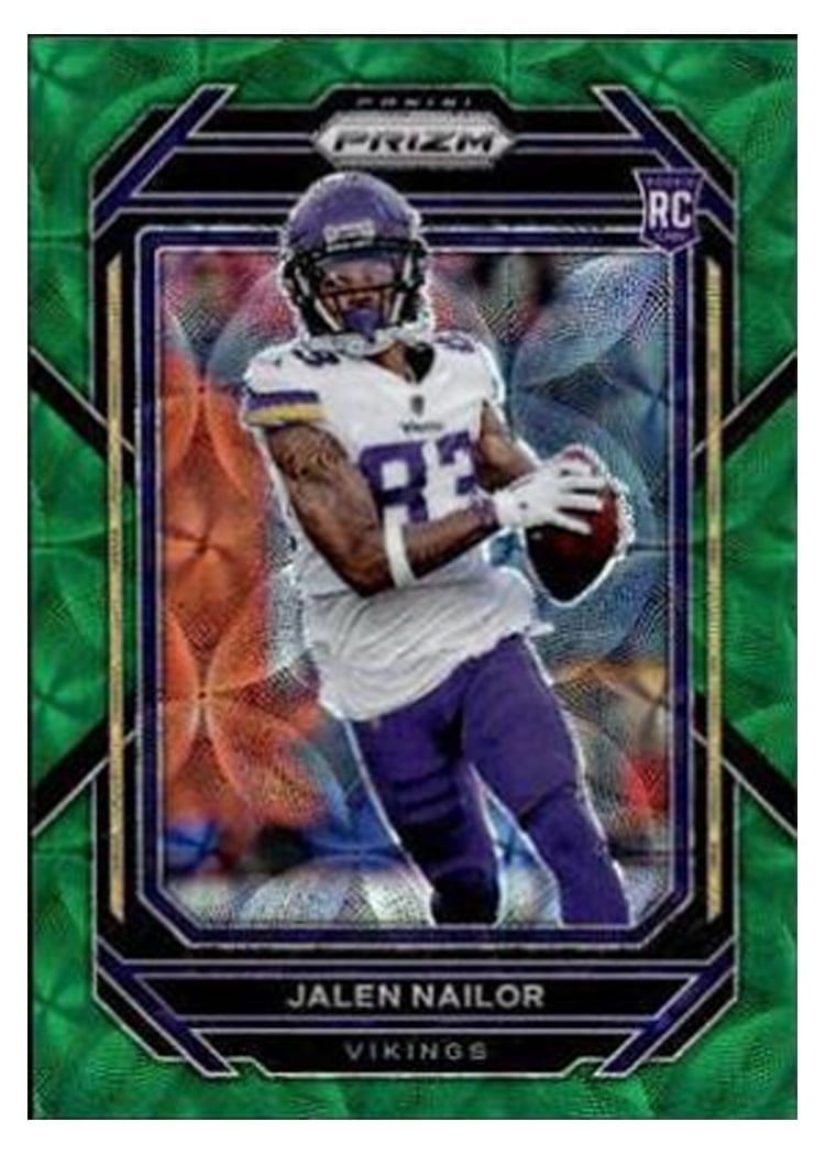 2022 Panini Prizm Base Set Jalen Nailor Green Scope #358 card