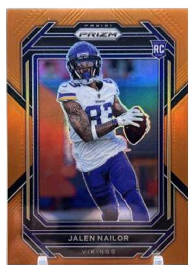 2022 Panini Prizm Base Set Jalen Nailor Orange #358 card