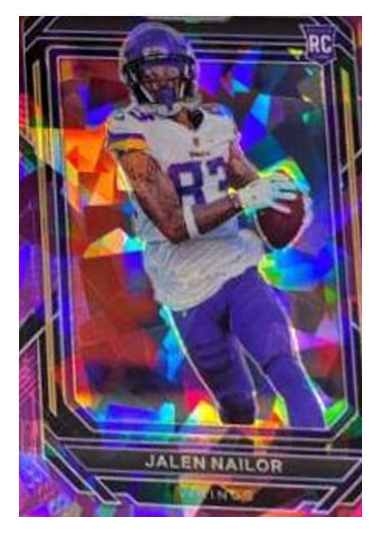 2022 Panini Prizm Base Set Jalen Nailor Purple Ice #358 card