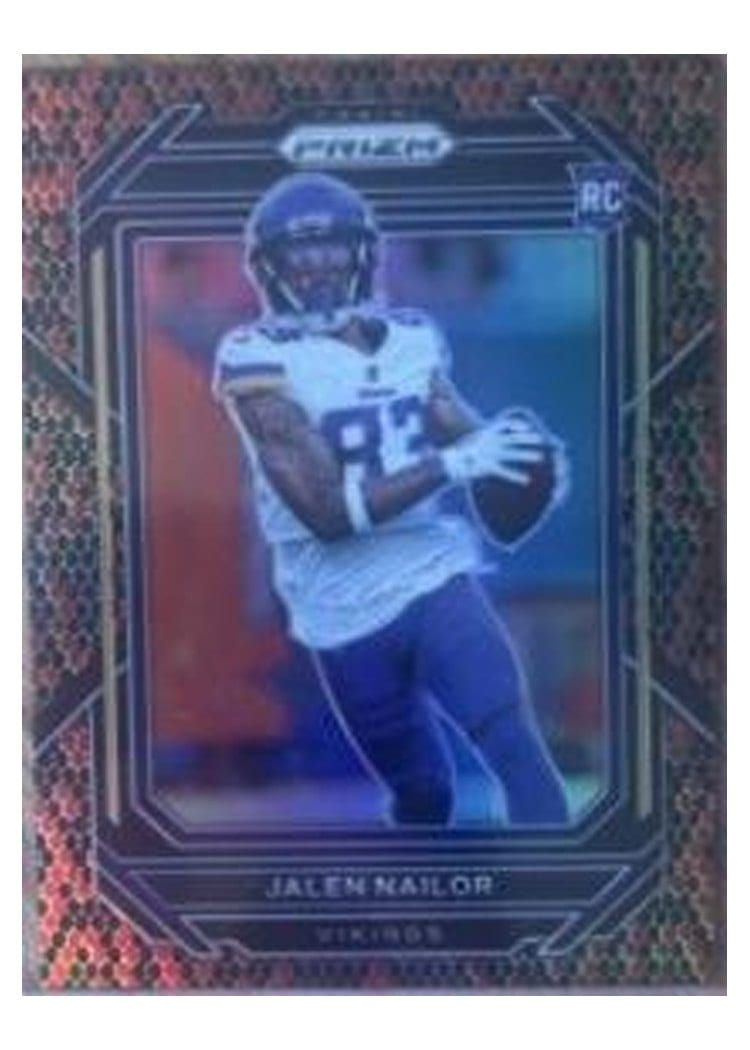 2022 Panini Prizm Base Set Jalen Nailor Snakeskin #358 card
