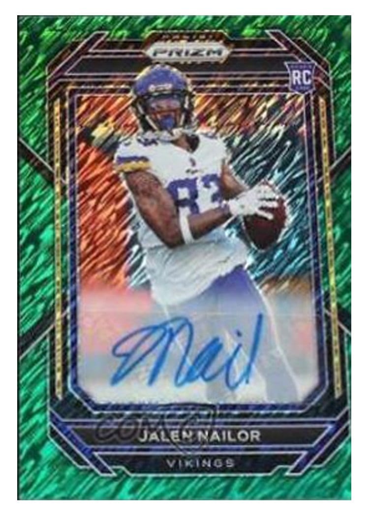 2022 Panini Prizm Base Set Jalen Nailor #358 card