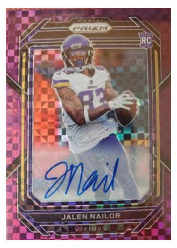 2022 Panini Prizm Base Set Jalen Nailor #358 card
