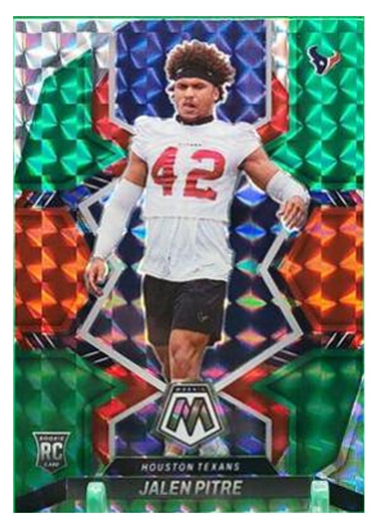 2022 Panini Mosaic Base Set Jalen Pitre #382 card