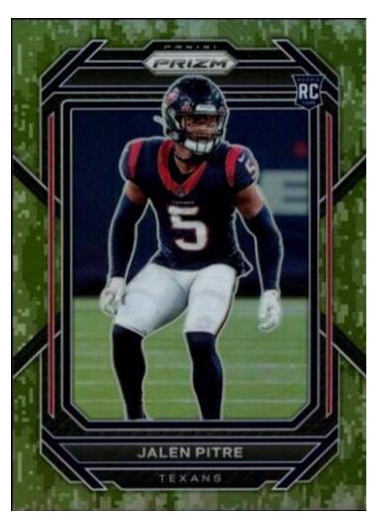 2022 Panini Prizm Base Set Jalen Pitre #383 card