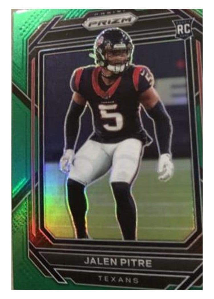 2022 Panini Prizm Base Set Jalen Pitre #383 card