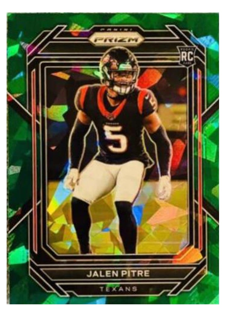 2022 Panini Prizm Base Set Jalen Pitre #383 card