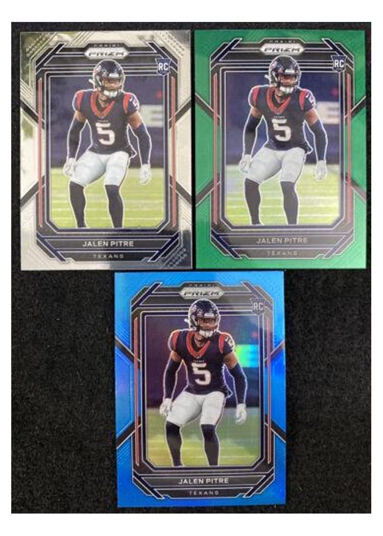 2022 Panini Prizm Base Set Jalen Pitre #383 card