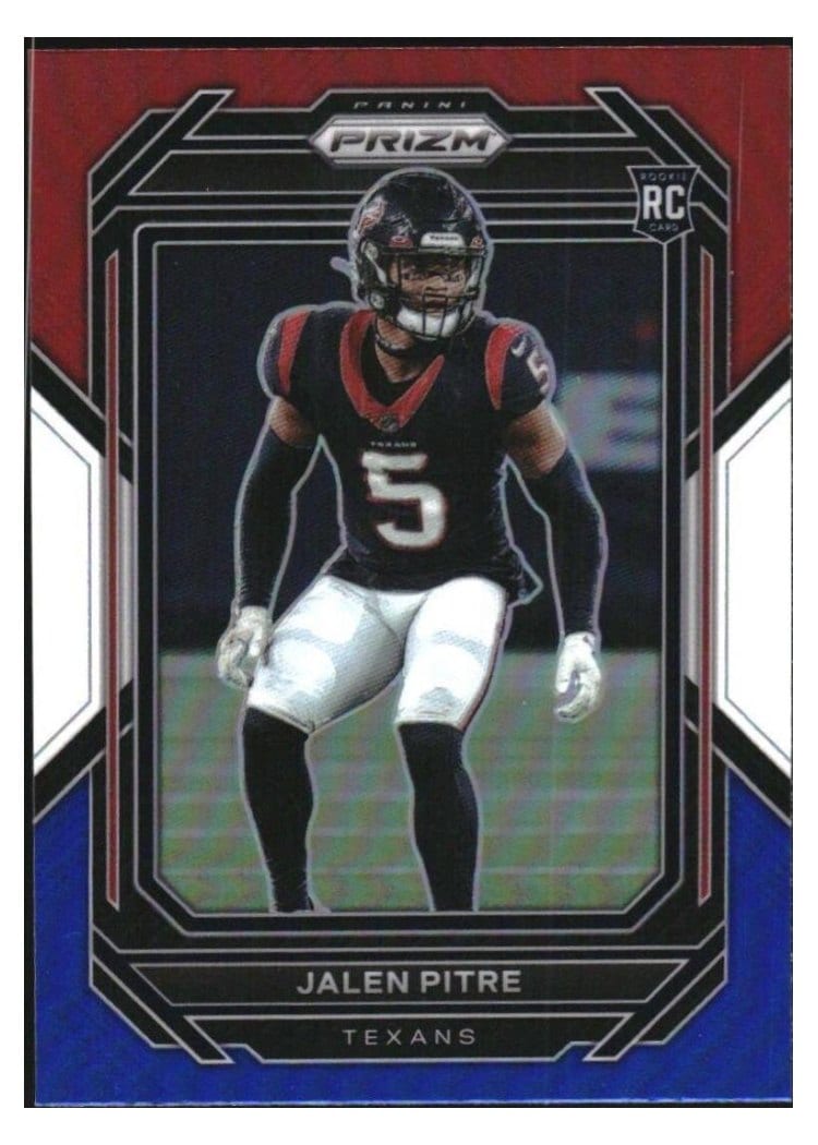 2022 Panini Prizm Base Set Jalen Pitre #383 card