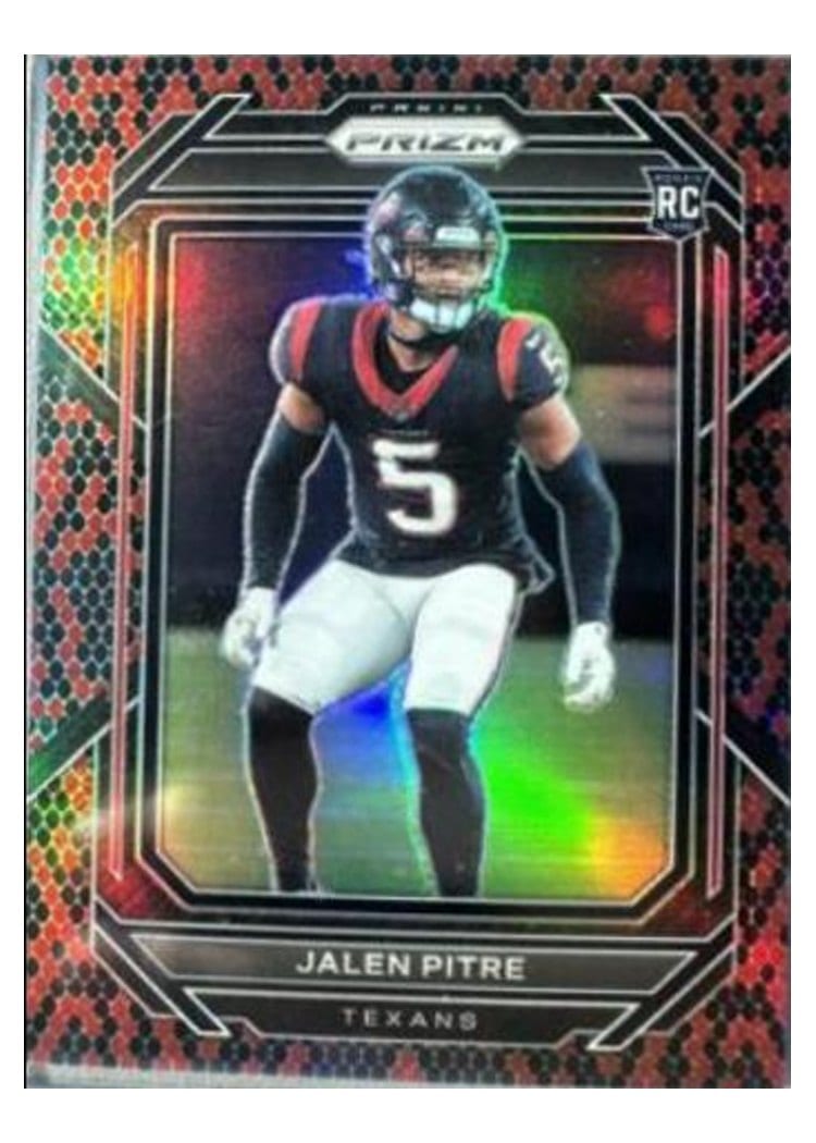 2022 Panini Prizm Base Set Jalen Pitre #383 card