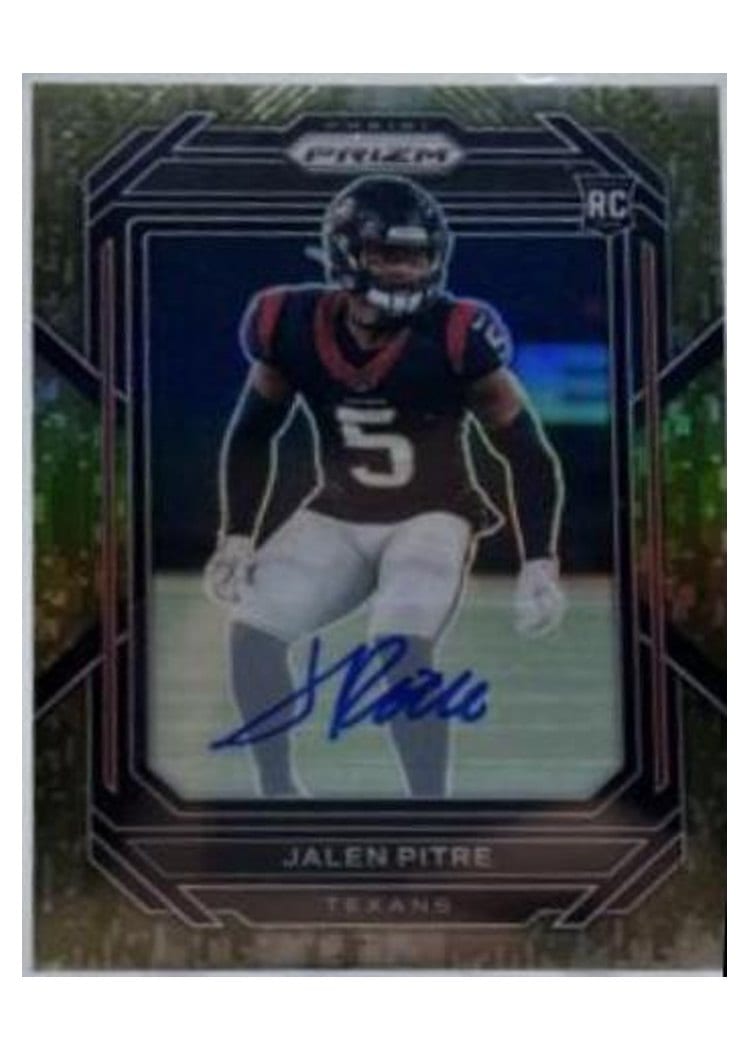 2022 Panini Prizm Base Set Jalen Pitre #383 card