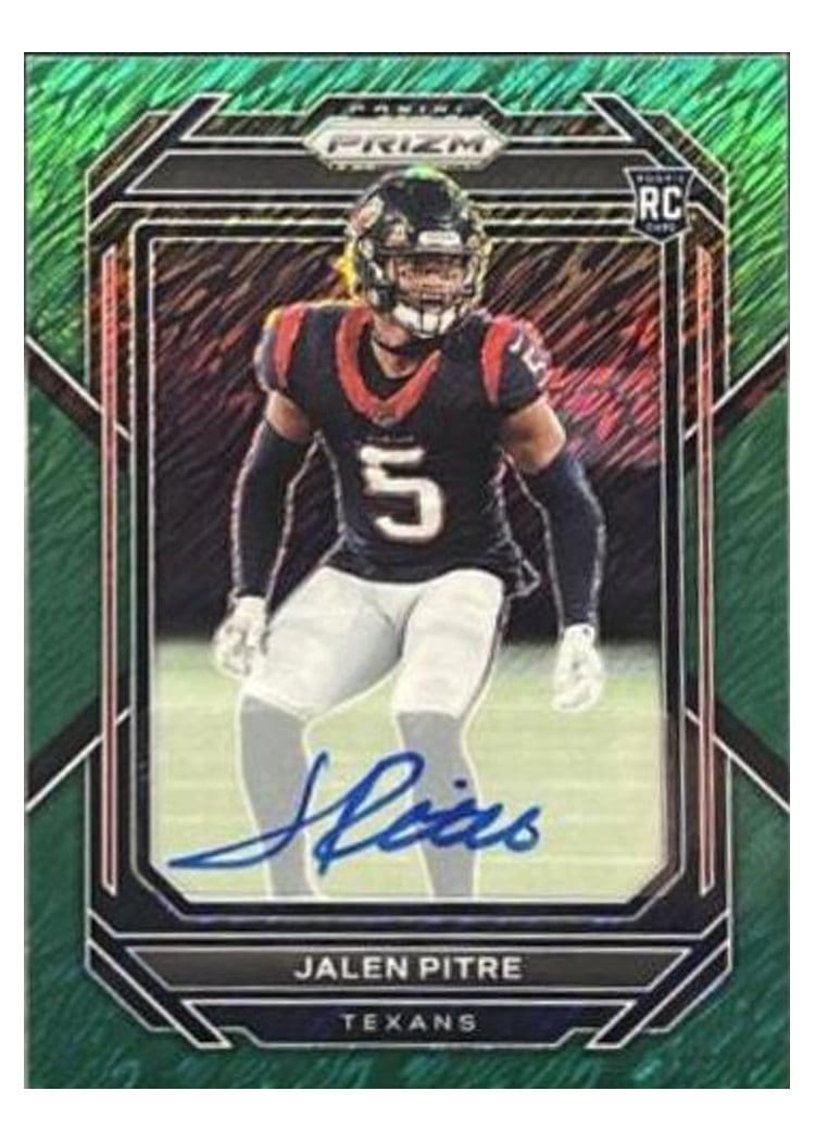 2022 Panini Prizm Base Set Jalen Pitre #383 card