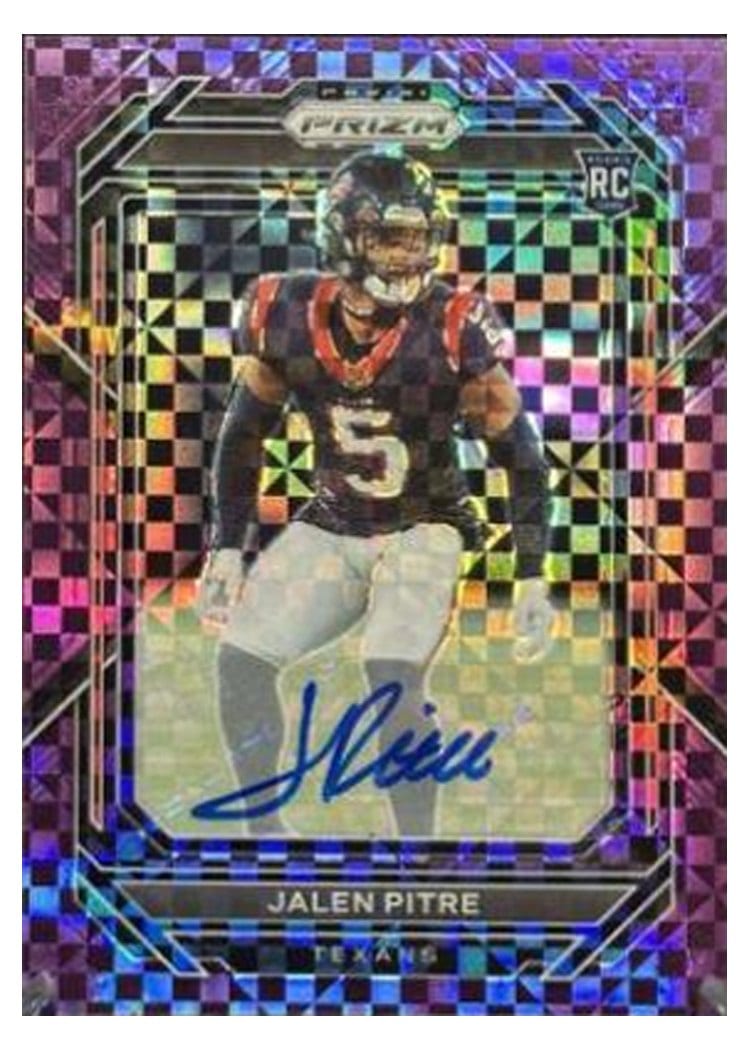 2022 Panini Prizm Base Set Jalen Pitre #383 card