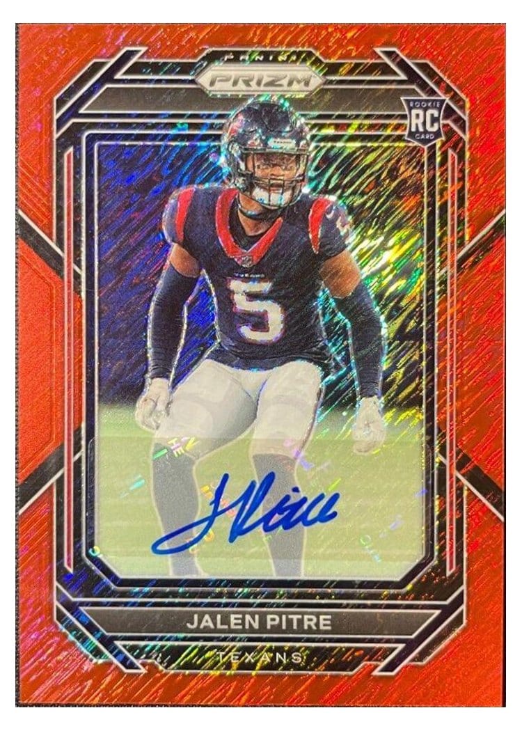 2022 Panini Prizm Base Set Jalen Pitre #383 card