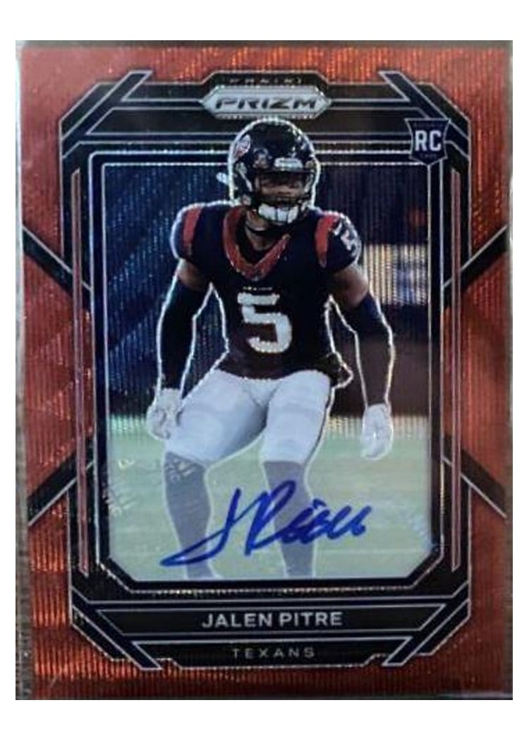 2022 Panini Prizm Base Set Jalen Pitre #383 card