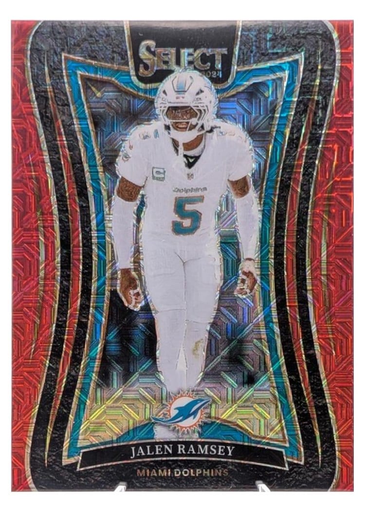 2024 Panini Select Base Set Jalen Ramsey Red Mojo #347 card