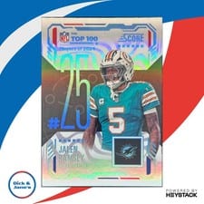 2025 Score Top 100 Jalen Ramsey #25 card