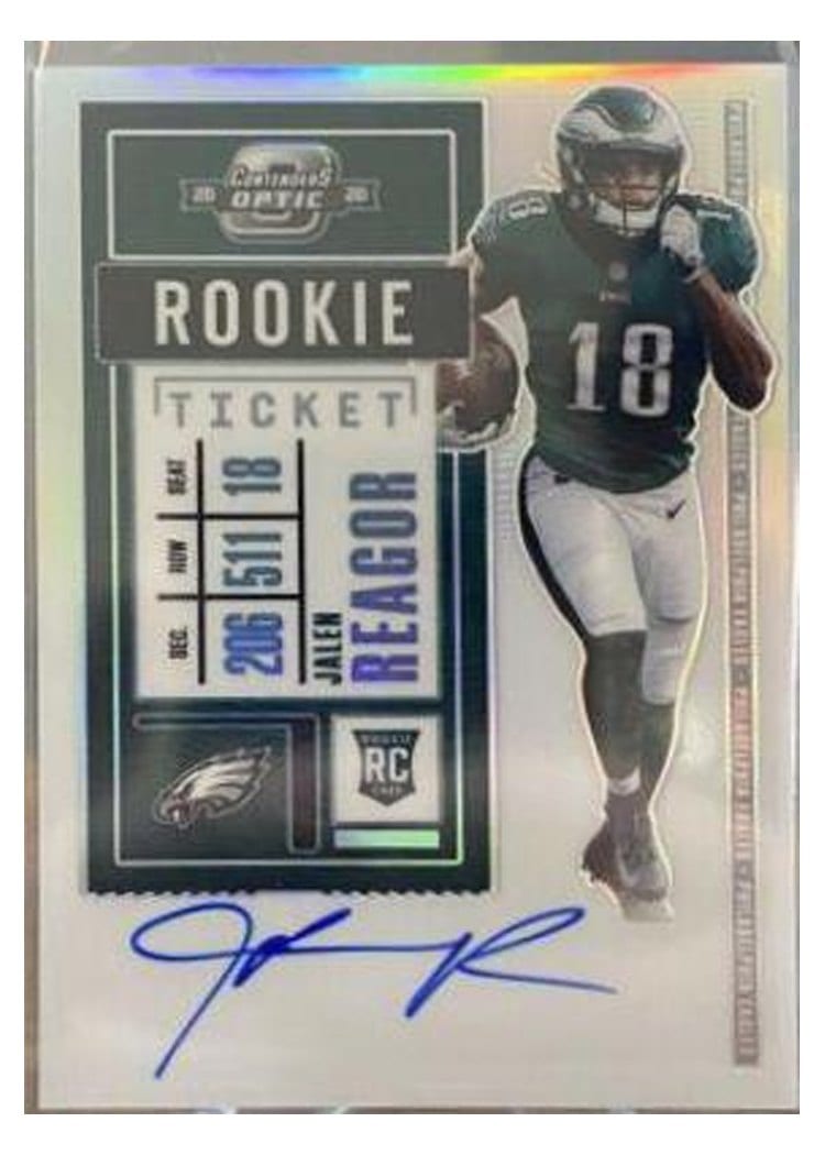 2020 Panini Contenders Optic Base Set Jalen Reagor #108 card