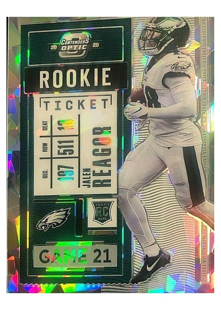 2020 Panini Contenders Optic Base Set Jalen Reagor #78 card